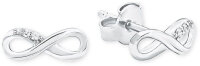 Orecchini a perno Infinity con pietre - s.Oliver Jewelry...