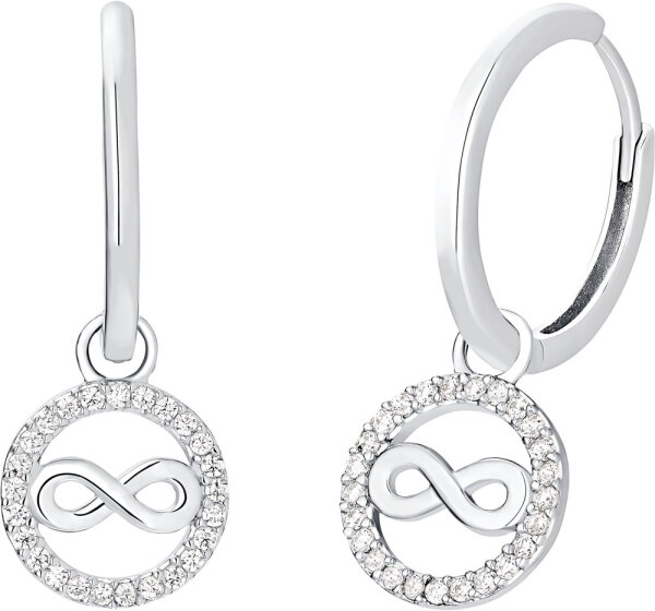 Orecchini pendenti Infinity con pietre - s.Oliver Jewelry Modello: 2032568
