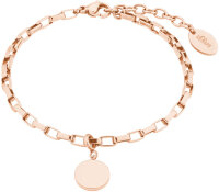 Bracciale con pendente rotondo - s.Oliver Jewelry...