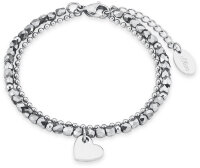 Bracciale doppio con perle e cuore - s.Oliver Jewelry...