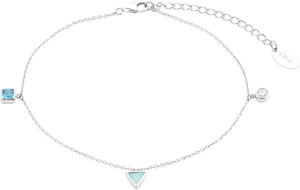 Cavigliera con 3 pendenti - s.Oliver Jewelry Modello: 2034572