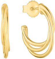 Orecchini a cerchio con chiusura a perno - s.Oliver...