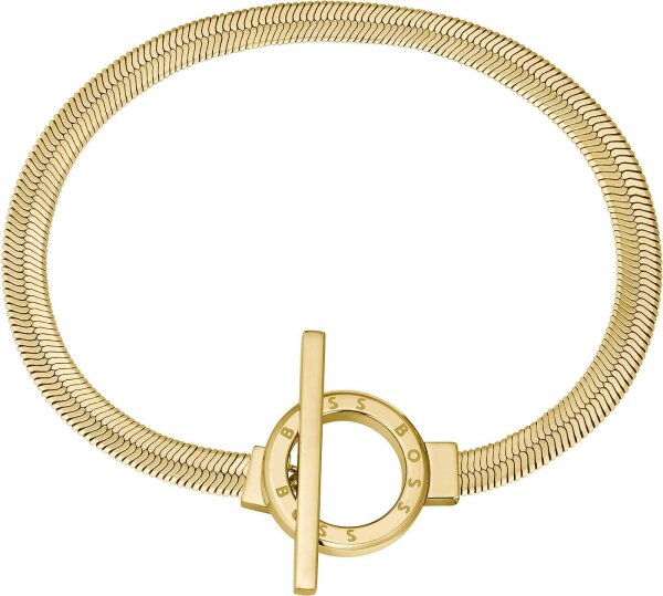 Boss Jewelry 1580487 - Bracciale a spina di pesce ZIA con chiusura a fibbia