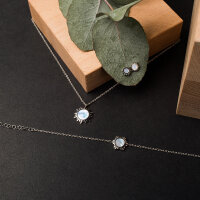 Shade Collana con ciondolo a sole - Holzkern Modello: Jewelry