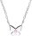 Prinzessa Lillifee 2036037 Collana farfalla con strass