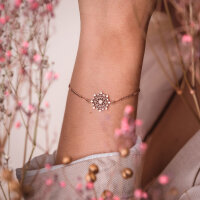 Aphonia Armband mit Schneeflocken Anhänger - Holzkern Modell: Jewelry