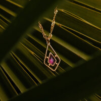 Daydreamer Halskette mit Anhänger - Holzkern Modell: Jewelry