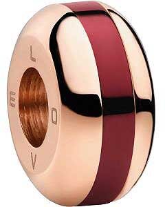 Charm aus Edelstahl und Keramik Einsatz - Bering Jewelry Modell: Lovely-5