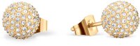 Orecchini a forma di palla con pietre - Bering Jewelry...