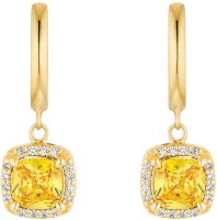 Orecchini a cerchio con pendente di pietre - s.Oliver Jewelry Modello: 2037831