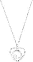Collana con pendente a cuore e perla - s.Oliver Jewelry...