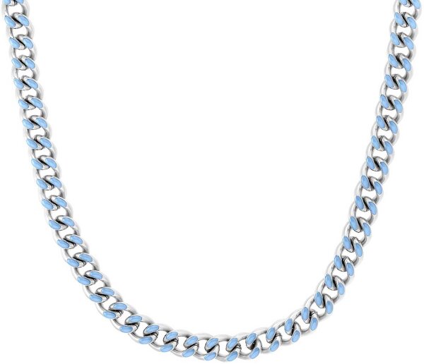 Collana Panzer con dettagli in smalto blu - s.Oliver Jewelry Modello: 2037972