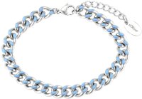 Bracciale Panzer con dettagli in smalto blu - s.Oliver...