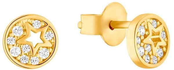 Orecchini a bottone con stelle per bambini - s.Oliver Jewelry Modello: 2036458