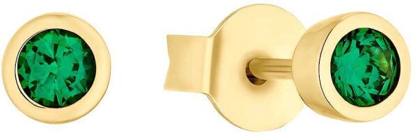 Orecchini con pietra verde - s.Oliver Jewelry Modello: 2036877