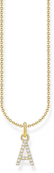 Collana con pendente della lettera A - Thomas Sabo Modello: KE2240-414-14
