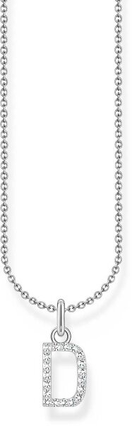 Collana con pendente della lettera D - Thomas Sabo Modello: KE2243-051-14