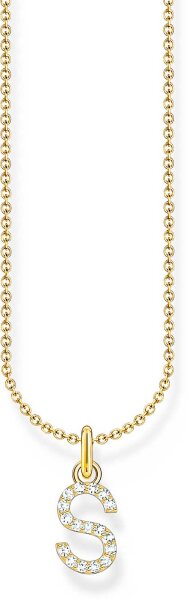Collana con pendente della lettera S - Thomas Sabo Modello: KE2258-414-14