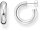Orecchini a cerchio piccoli in argento - Thomas Sabo Modello: CR635-001-21