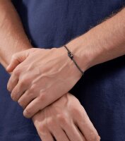 REVELRY Bracciale grigio con pendente - Police Modello: PEAGB0033303