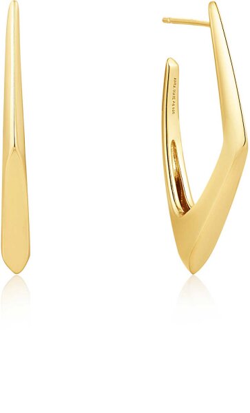 ANIA HAIE E053-08G Orecchini futuristici a forma squadrata