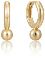 ANIA HAIE E045-02G - Orecchini a cerchio con ciondolo a...