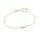 ANIA HAIE B043-01G - Bracciale con pendente di perla