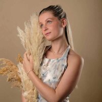 Collana Familytie (Perla/Oro) - Collana sottile con pendente in perla - Holzkern Modello: Jewelry