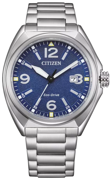 Citizen orologio da uomo modello: AW1571-76L con movimento Eco-Drive e quadrante blu