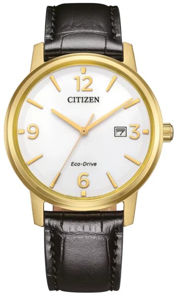 Citizen orologio da uomo modello: BM6756-01A con quadrante bianco e cinturino in pelle