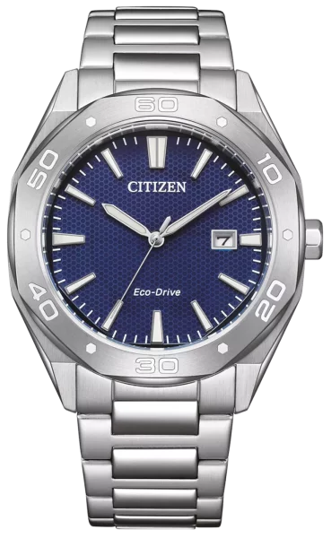 Citizen orologio da uomo modello: BM7631-52L con quadrante blu e bracciale in acciaio inossidabile
