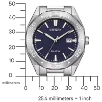 Citizen orologio da uomo modello: BM7631-52L con quadrante blu e bracciale in acciaio inossidabile