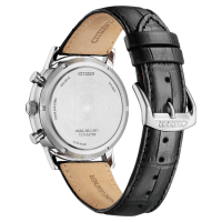 Citizen orologio da uomo modello: CA4630-02A con quadrante bianco e cinturino in pelle