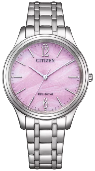 Citizen orologio da donna modello: EM0411-71X con quadrante rosa