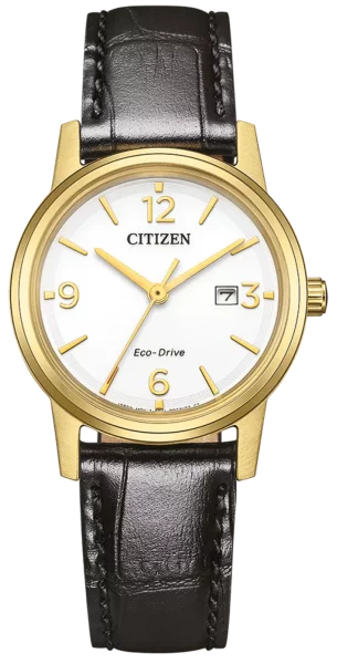 Citizen orologio da donna modello: EW2722-01A con cassa dorata e cinturino in pelle