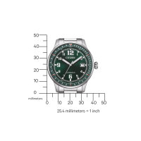 Citizen orologio da uomo modello: NJ0190-51X con quadrante verde