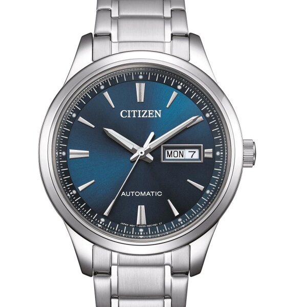 Citizen orologio da uomo modello: NY4058-79LE con quadrante blu e bracciale in acciaio inossidabile