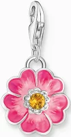 Thomas Sabo Charm Anhänger Modell: 2208-496-7 Blüte pink- 925 Sterlingsilber und Kaltemail