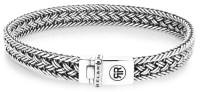 Bracciale in argento spesso 8mm - Modello Rebel&Rose:...