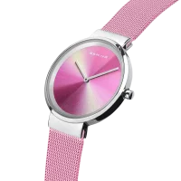 Damenuhr Sunrayzifferblatt Set mit Armband Bering Modell 19031999GWP