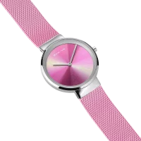 Damenuhr Sunrayzifferblatt Set mit Armband Bering Modell 19031999GWP