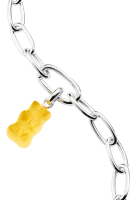 Charm-Anhänger, Goldbär aus Glas, gelb, aus Silber - Thomas Sabo Modell: CC1275-017-4