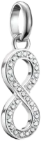 Charm-Anhänger, Unendlichkeitszeichen, mit...