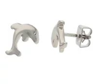 Ohrstecker aus Titan, Delphin - Boccia Jewelry Modell:...