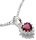 Thomas Sabo Charm-Anhänger True Romance rotes Herz Connect Silber