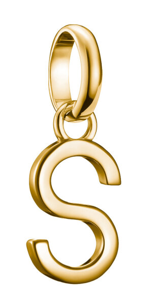 Thomas Sabo Charm-Anhänger Buchstabe S Connect vergoldet