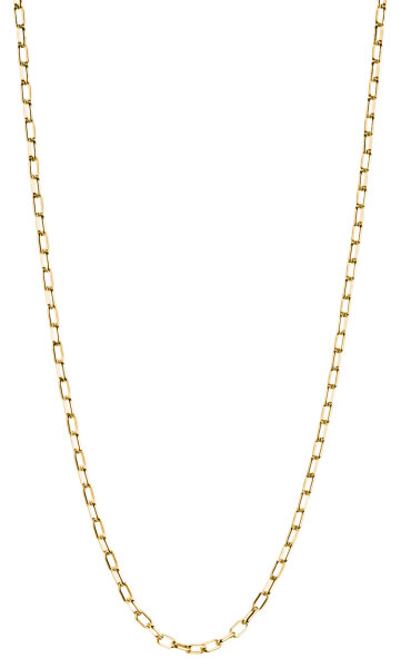 Thomas Sabo Charm-Kette Paperclip vergoldet 70 cm Länge