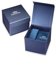 Orologio al quarzo da donna con quadrante nero e...