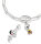 Ciondolo charm in argento riciclato 925 Charlie Brown PEANUTS Connect Thomas Sabo Modello: CC1304-664-4