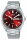 Orologio da uomo in acciaio inossidabile con quadrante Sunray rosso, modello Lorus: RH369AX-9